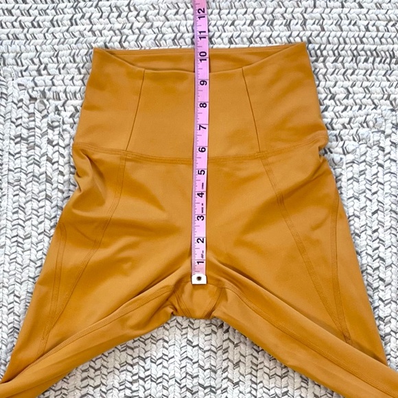 Girlfriend Collective Compressive High Rise Full Length Legging in Saddle - Picture 7 of 11